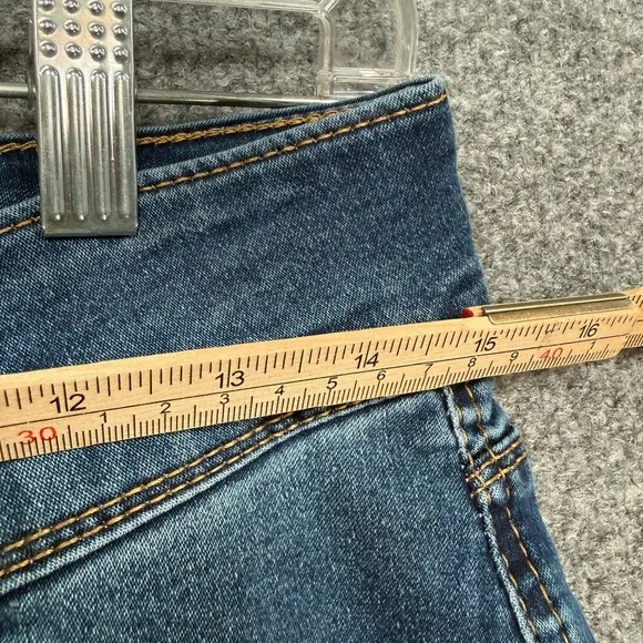 Curve Appeal Jeans Womens 8 Dark Blue Curve Creator High Rise Skinny Denim - Picture 5 of 12